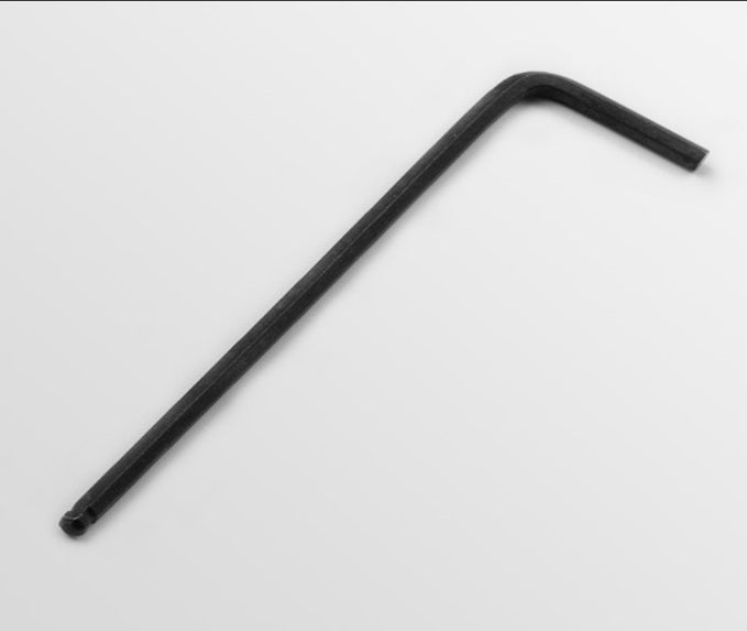 L-shaped Allen key, for hexagonal head bars