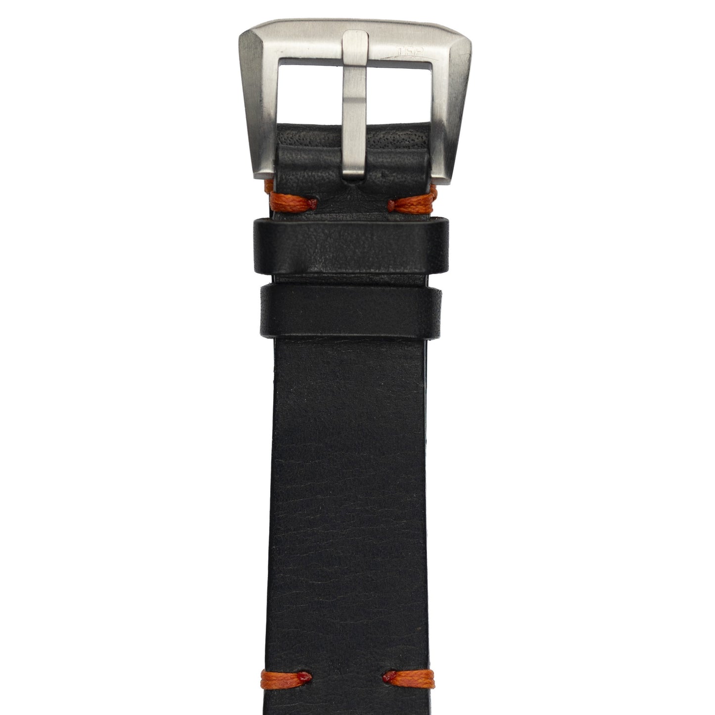 Vintage Leather - Black/Orange STV-007OR