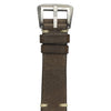 Vintage in pelle - Grigio metallico STV-002