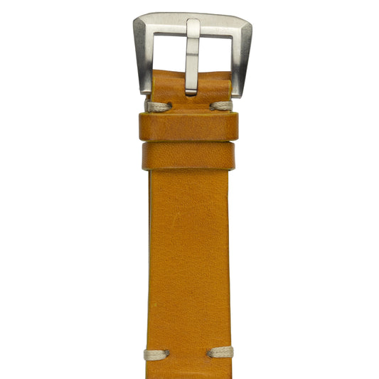 Vintage in pelle - Giallo ocra STV-008