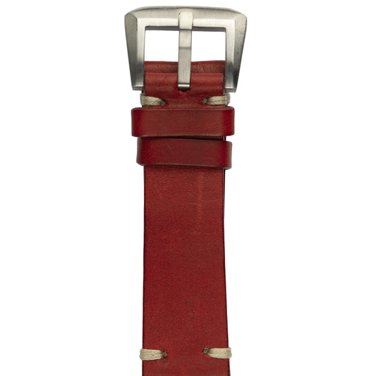 Vintage in pelle - Rosso STV-009